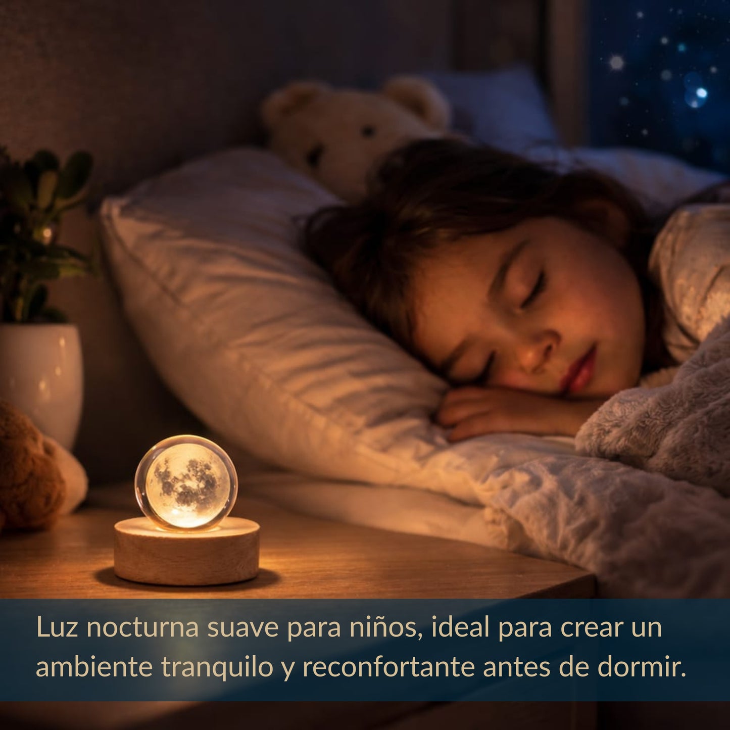 Lámpara Espacial 3D LED