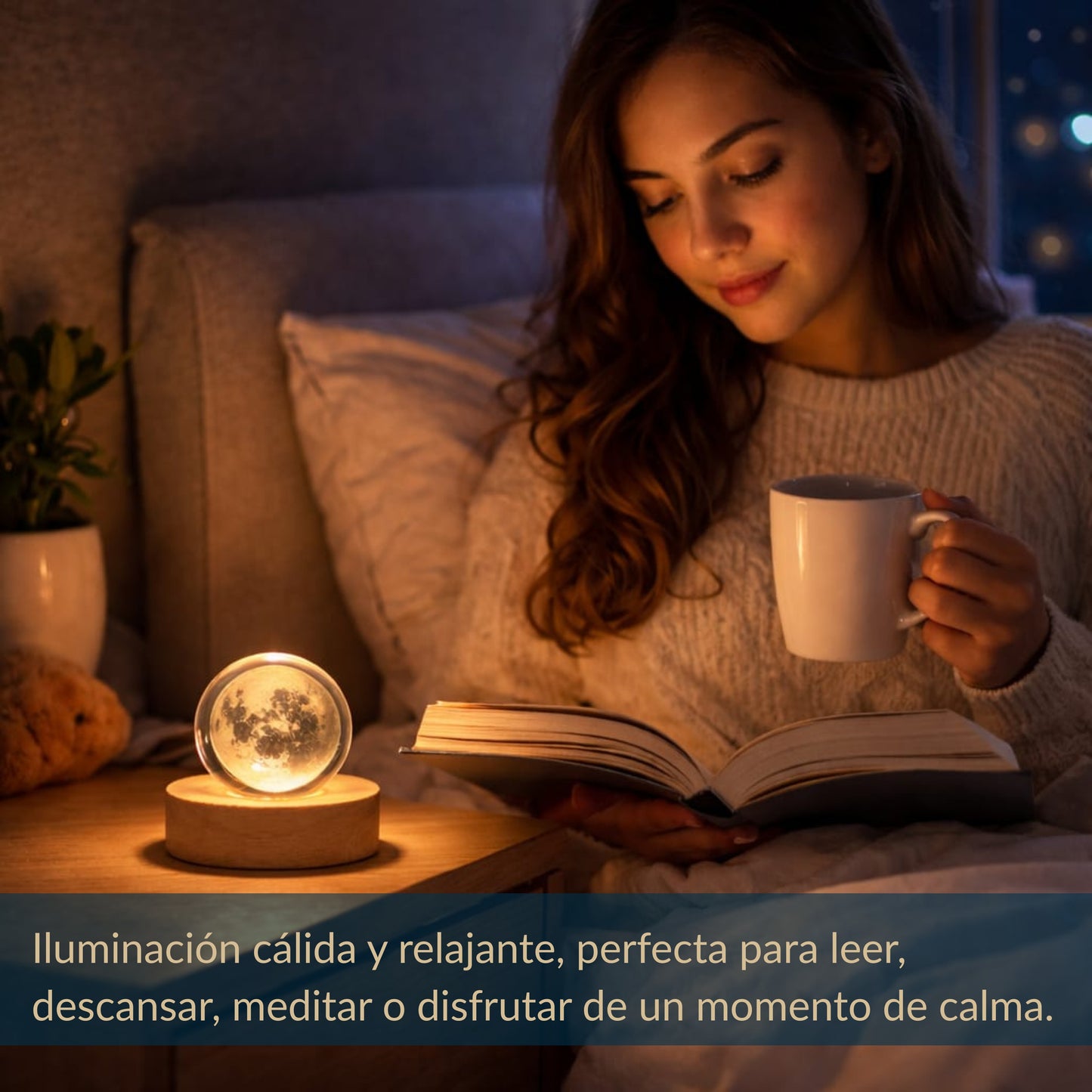 Lámpara Espacial 3D LED